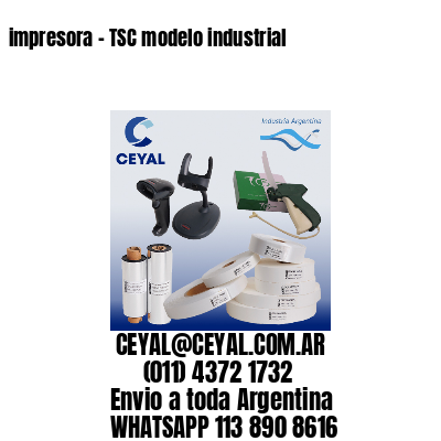 impresora – TSC modelo industrial