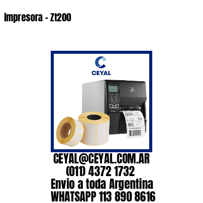 impresora – Zt200
