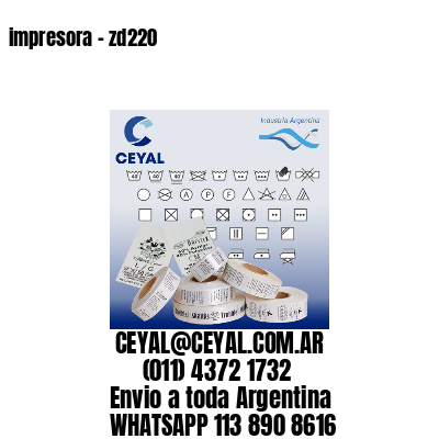 impresora – zd220