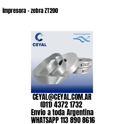 impresora – zebra ZT200