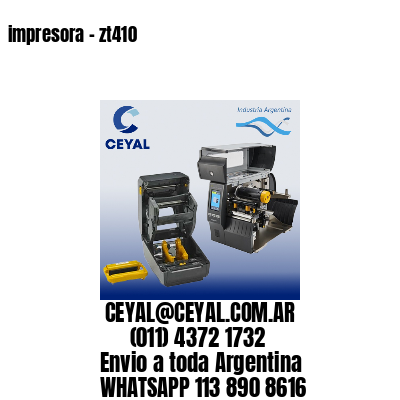 impresora – zt410