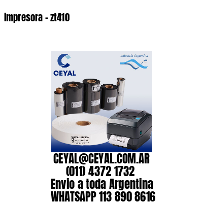 impresora – zt410