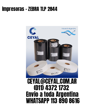 impresoras – ZEBRA TLP 2844