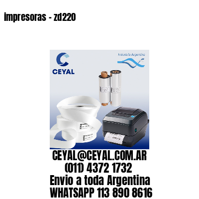 impresoras – zd220