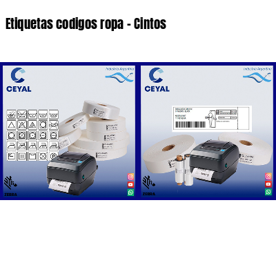 Etiquetas codigos ropa – Cintos