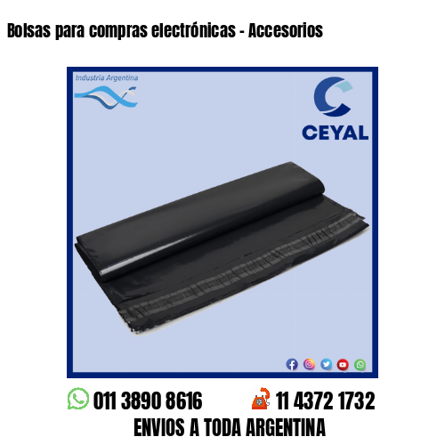 Bolsas para compras electrónicas – Accesorios