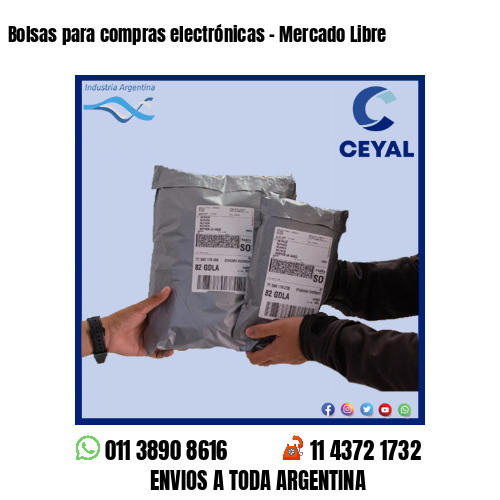 Bolsas para compras electrónicas – Mercado Libre