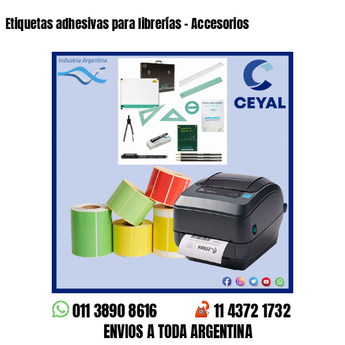 Etiquetas adhesivas para librerías – Accesorios