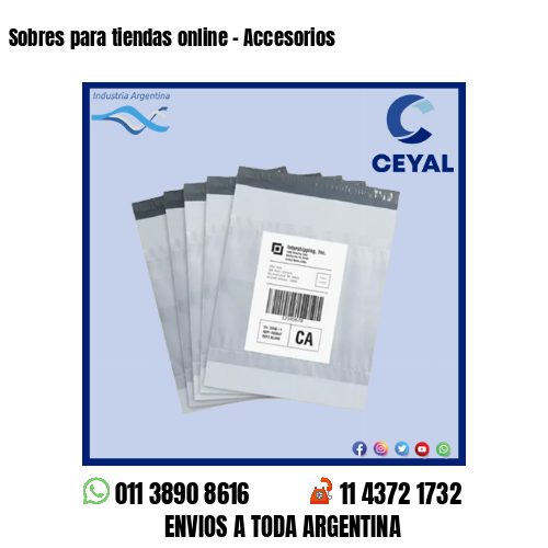Sobres para tiendas online – Accesorios