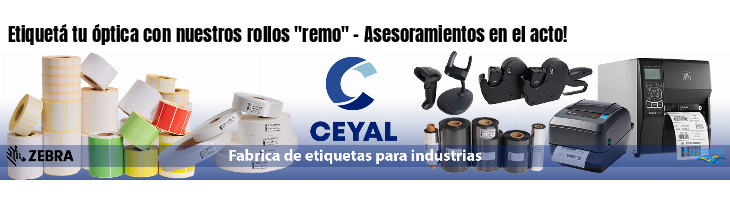 Etiquetá tu óptica con nuestros rollos 