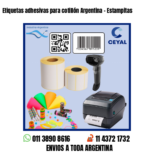 Etiquetas adhesivas para cotillón Argentina – Estampitas