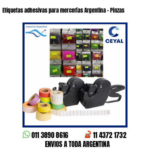 Etiquetas adhesivas para mercerías Argentina – Pinzas