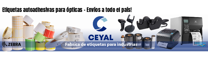 Etiquetas autoadhesivas para ópticas - Envíos a todo el país!
