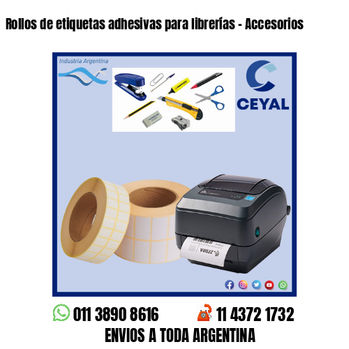 Rollos de etiquetas adhesivas para librerías – Accesorios