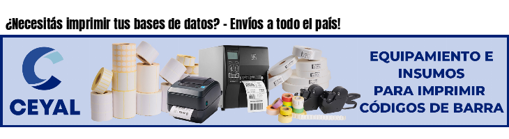 ¿Necesitás imprimir tus bases de datos? - Envíos a todo el país!