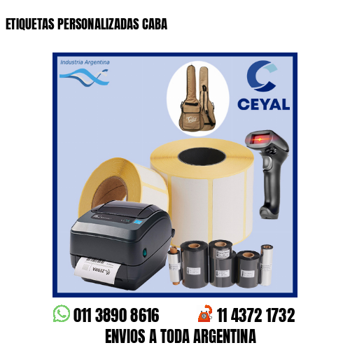 ETIQUETAS PERSONALIZADAS CABA