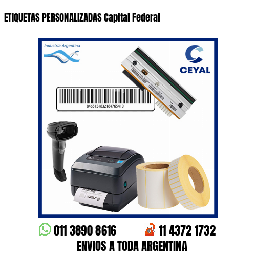 ETIQUETAS PERSONALIZADAS Capital Federal