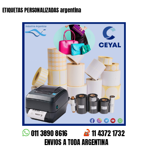 ETIQUETAS PERSONALIZADAS argentina
