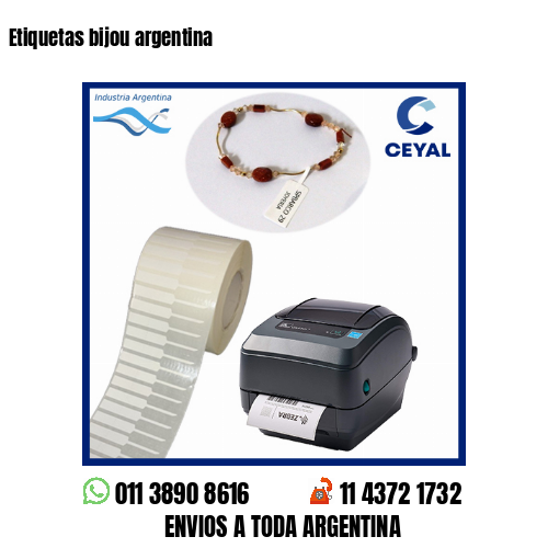 Etiquetas bijou argentina