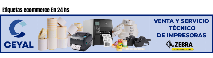 Etiquetas ecommerce En 24 hs 