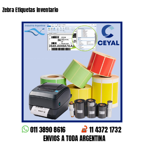 Zebra Etiquetas inventario