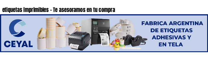 etiquetas imprimibles - Te asesoramos en tu compra