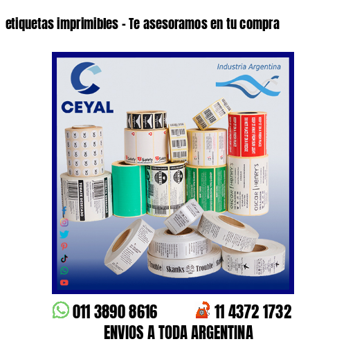 etiquetas imprimibles – Te asesoramos en tu compra
