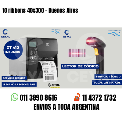 10 ribbons 40x300 - Buenos Aires