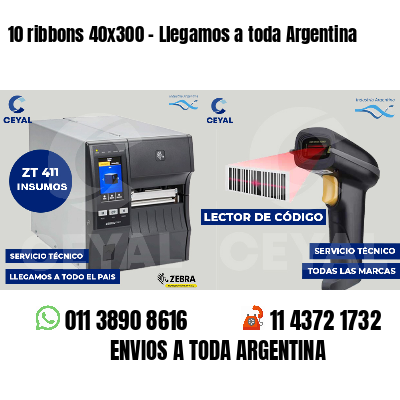 10 ribbons 40x300 - Llegamos a toda Argentina