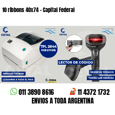 10 ribbons 40x74 - Capital Federal