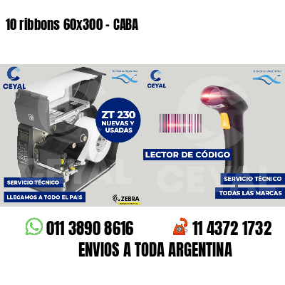 10 ribbons 60x300 - CABA