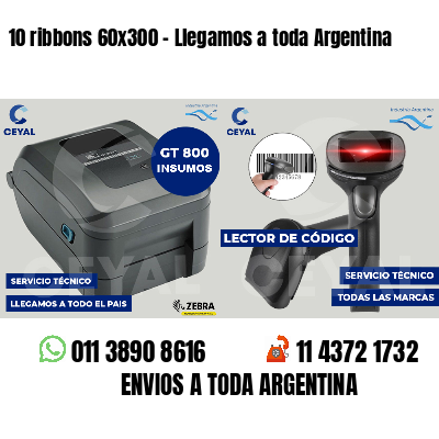 10 ribbons 60x300 - Llegamos a toda Argentina