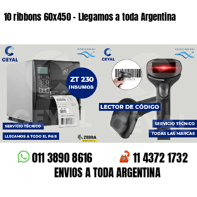 10 ribbons 60x450 - Llegamos a toda Argentina