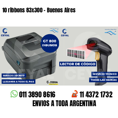 10 ribbons 83x300 - Buenos Aires