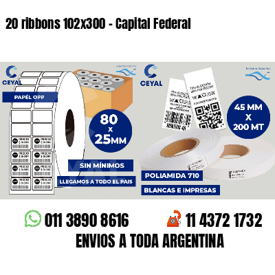 20 ribbons 102x300 - Capital Federal
