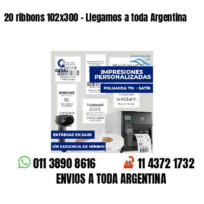 20 ribbons 102x300 - Llegamos a toda Argentina
