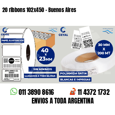 20 ribbons 102x450 - Buenos Aires