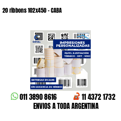 20 ribbons 102x450 - CABA