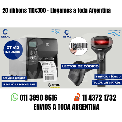 20 ribbons 110x300 - Llegamos a toda Argentina