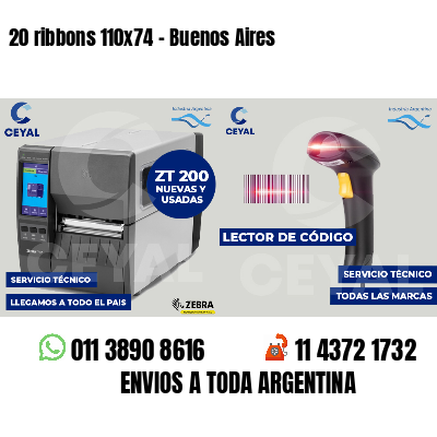 20 ribbons 110x74 - Buenos Aires