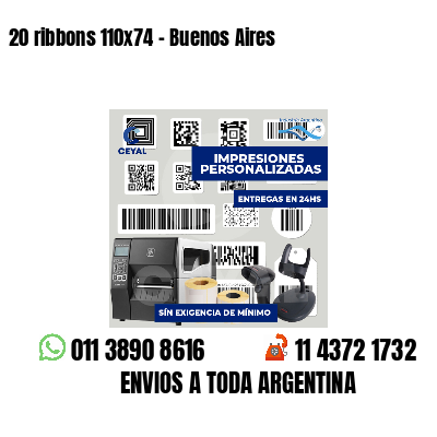 20 ribbons 110x74 - Buenos Aires