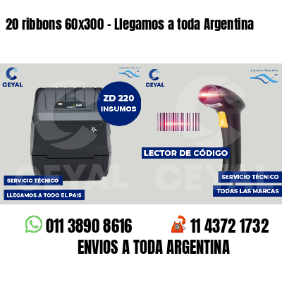 20 ribbons 60x300 - Llegamos a toda Argentina