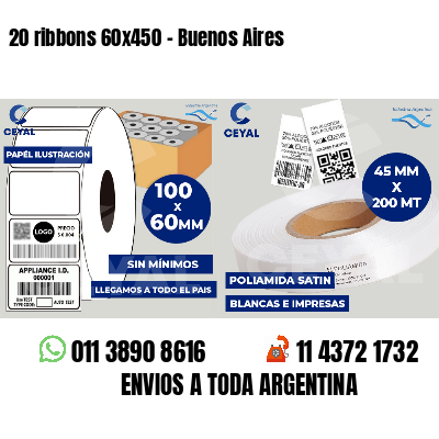 20 ribbons 60x450 - Buenos Aires