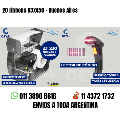 20 ribbons 83x450 - Buenos Aires