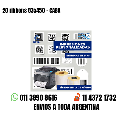20 ribbons 83x450 - CABA