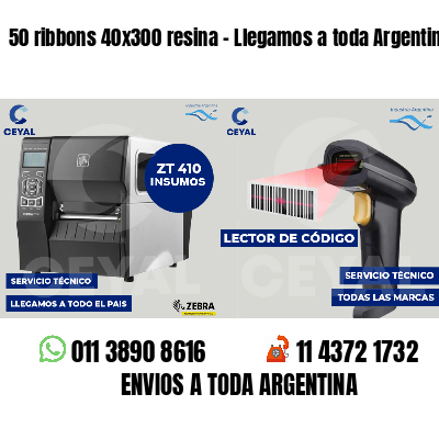 50 ribbons 40x300 resina - Llegamos a toda Argentina