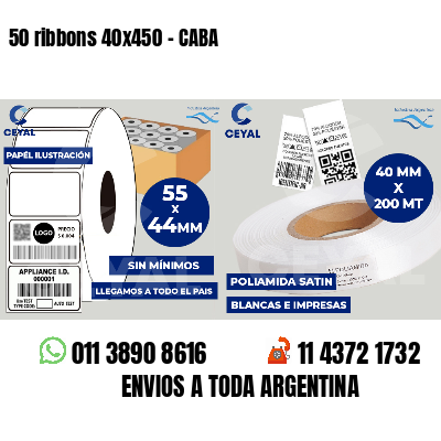 50 ribbons 40x450 - CABA
