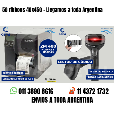 50 ribbons 40x450 - Llegamos a toda Argentina