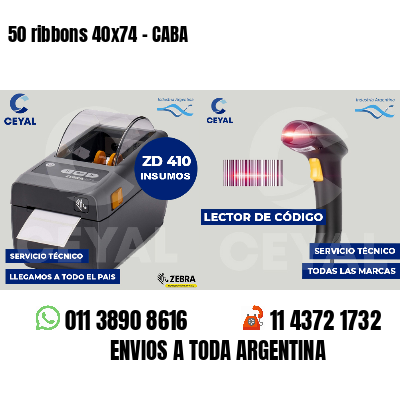 50 ribbons 40x74 - CABA