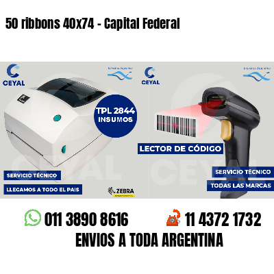 50 ribbons 40x74 - Capital Federal